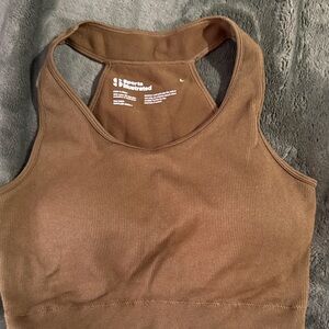 Brown Sports Illustrated Racerback Tank Top